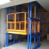 遼寧撫順定做導軌液壓升降貨梯