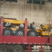 長垣杰運炮車發(fā)貨現場