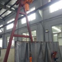 杭州起重機--蕭山2T環鏈葫蘆安裝完成