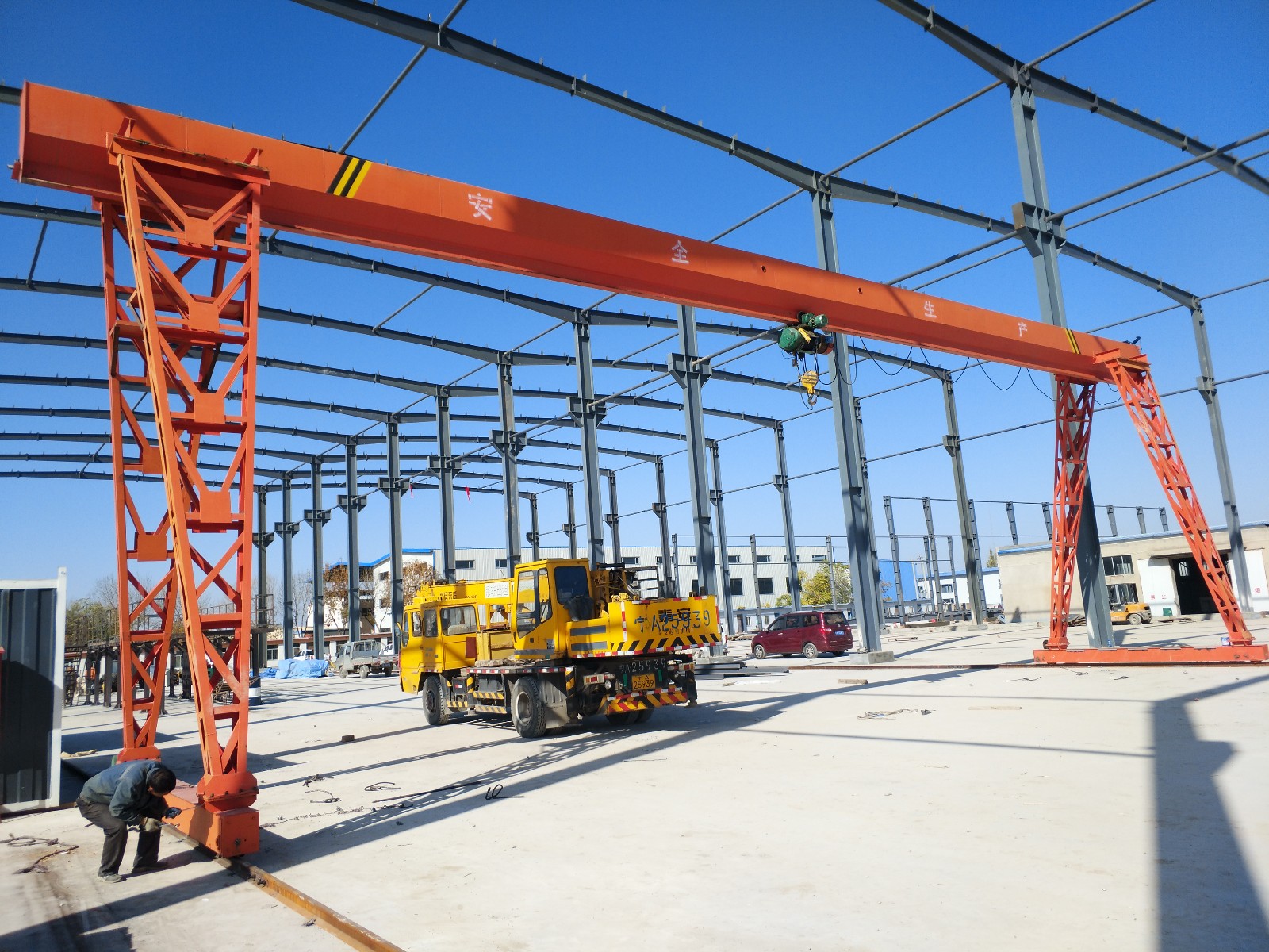 寧夏銀川望遠5噸龍門吊生產廠家