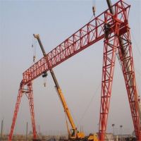 遼寧本溪現場安裝門式起重機