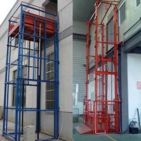 遼寧本溪現(xiàn)場安裝液壓貨梯