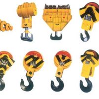 鎮江海門32噸雙梁起重機吊鉤組 歐式20噸電動葫蘆吊鉤