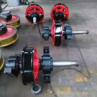 河南車輪組發(fā)貨現(xiàn)場河南德克起重生產