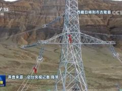 西藏阿里電力聯網工程今天全線貫通