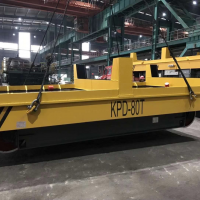山東 法蘭克生產(chǎn)KPD低壓軌道電動(dòng)平車(chē)源頭廠家 80T 可定