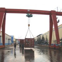 江門單梁門式起重機