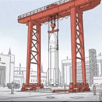 廣州起重機(jī)源頭廠家-電動(dòng)雙主梁門(mén)式起重機(jī)